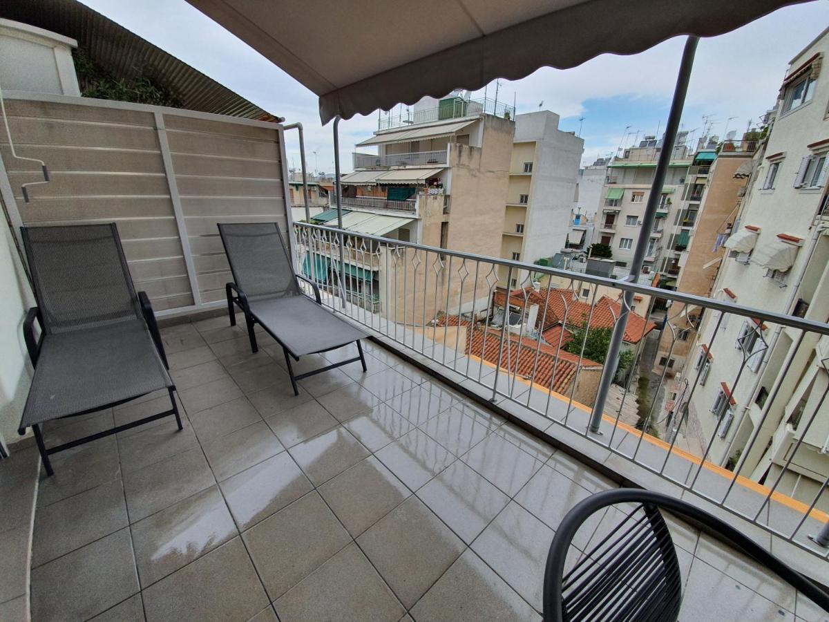 Lukas-2 B/R Luxurious Flat With Veranda Atenas Exterior foto