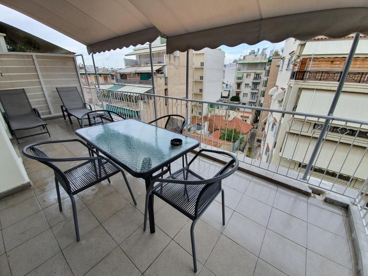 Lukas-2 B/R Luxurious Flat With Veranda Atenas Exterior foto